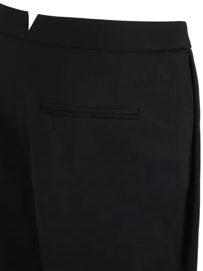 Givenchy Cocoon Tailored Pants In Wool In Black
