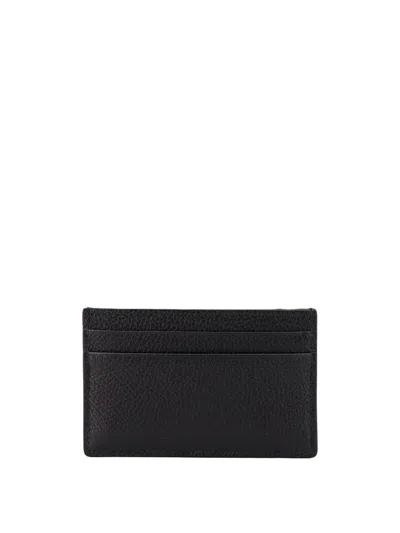 Shop Alexander Mcqueen Card Holder In Black