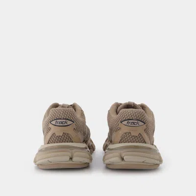 Shop Balenciaga Track.3 Sneakers In Beige