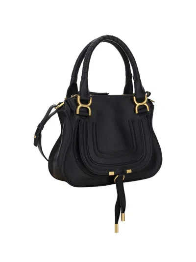 Shop Chloé Shoulder Bags In Black