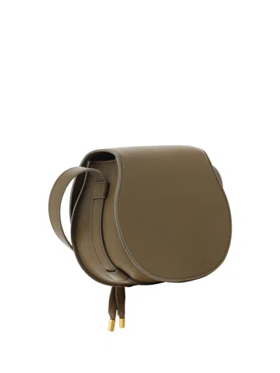 Shop Chloé Shoulder Bags In Green