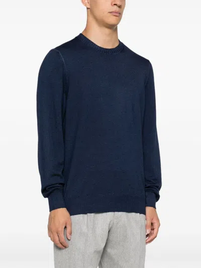 Fay Logo-embroidered Sweater