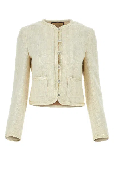 Shop Gucci Jackets And Vests In White