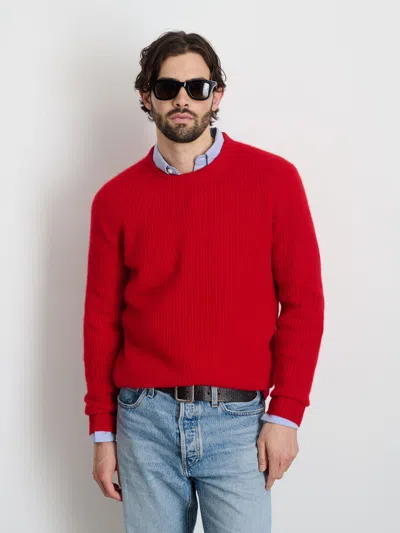 Alex Mill Jordan Sweater In Cashmere In Bright Red