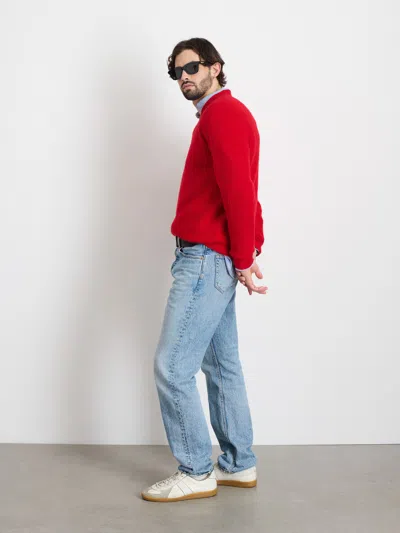 Alex Mill Jordan Sweater In Cashmere In Bright Red
