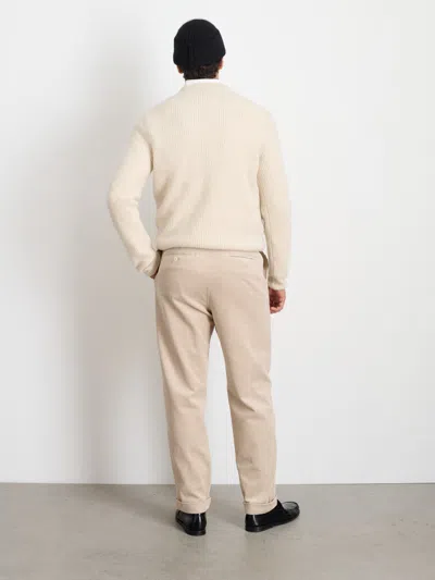 Alex Mill Jordan Sweater In Washed Cashmere In Heather Ecru