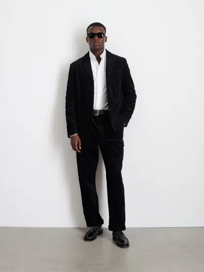 Alex Mill Mill Blazer In Corduroy In Black