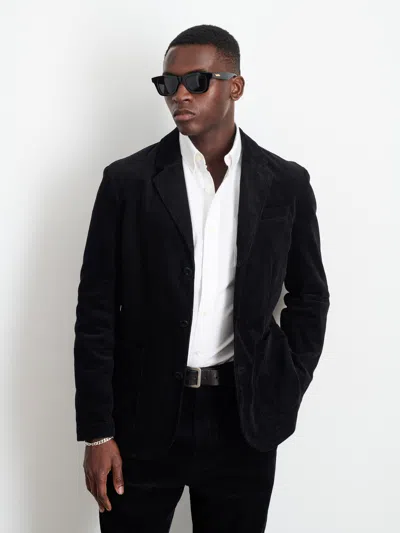 Alex Mill Mill Blazer In Corduroy In Black