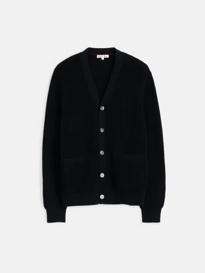 Alex Mill Samuel Cardigan In Wool In Black