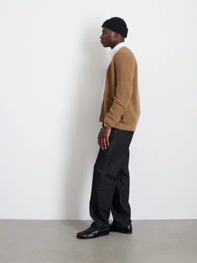 Alex Mill Samuel Cardigan In Wool In Camel