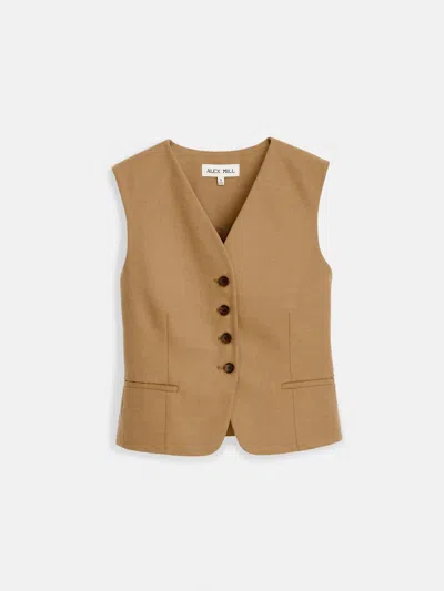 ALEX MILL SOHO VEST IN WOOL 