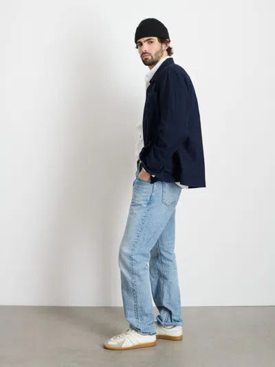 Alex Mill Work Jacket In Chamois In Navy