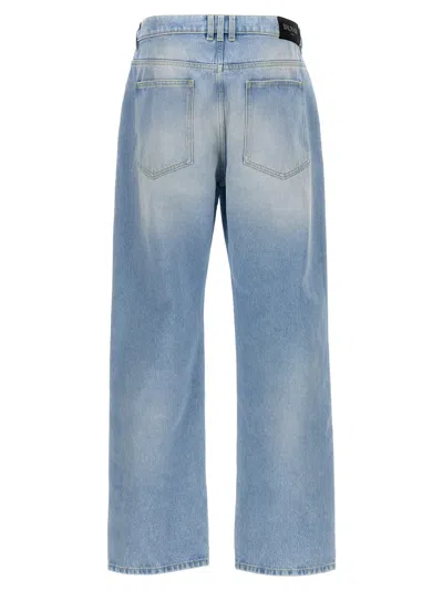Balmain Loose Jeans Light Blue