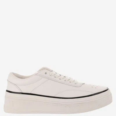 Jil Sander Leather Sneakers For Everyday