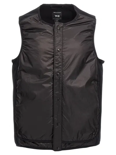 Shop Y-3 Y 3 'liner' Vest In Black