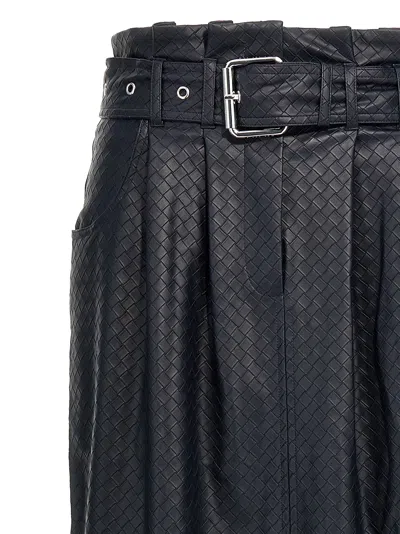Rotate Birger Christensen Rotate Birgerchristensen Braided Skirt In Blue