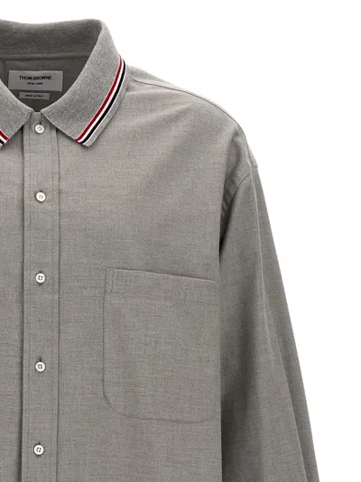 Thom Browne Shirt In Gray