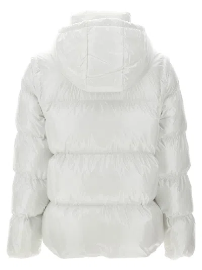 Shop Pinko 'indice' Down Jacket In White