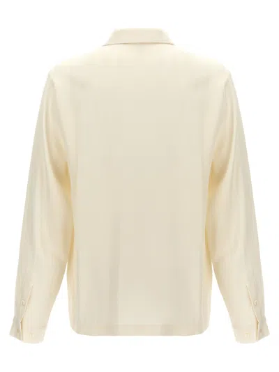 Séfr Sefr Ivory Wool Riku Shirt In White