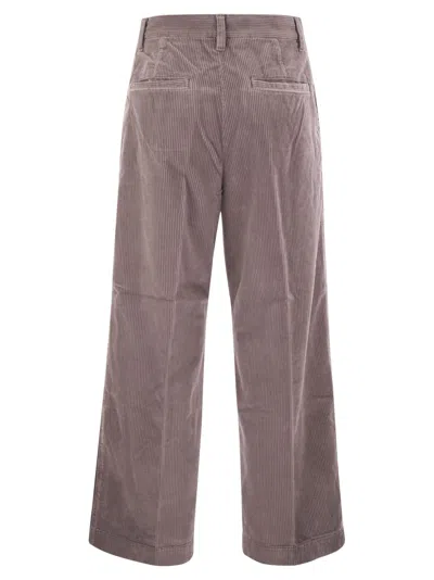 Polo Ralph Lauren Corduroy Trousers In Lavander