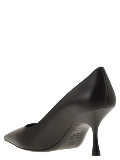 Stuart Weitzman Naomi Pointed-toe Pumps In Black