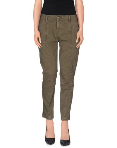 J Brand Casual Pants In Military Green