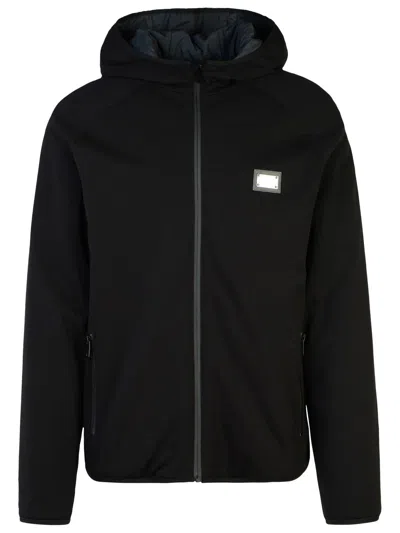 Dolce & Gabbana Black Viscose Blend Jacket In Black