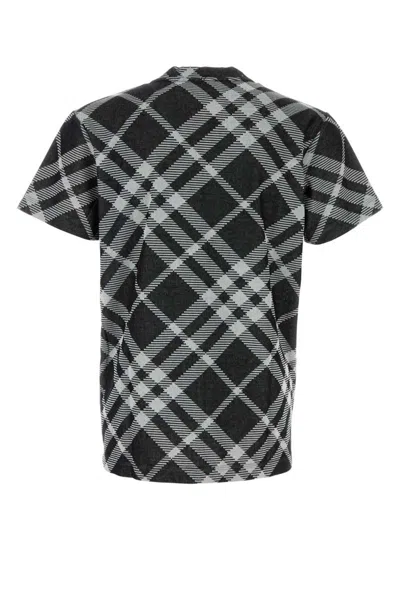 Burberry Nova Check Short Sleeved Crewneck T-shirt In Printed