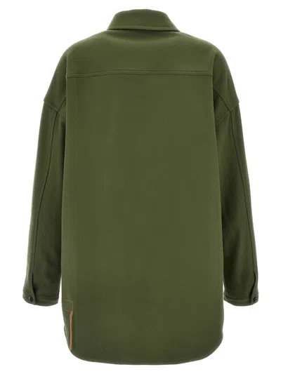 Fortela Green Monika Overshirt In Green