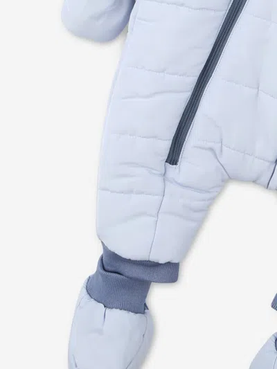 Hugo Boss Boss Baby Boys Snowsuit Ih Blue In Blue