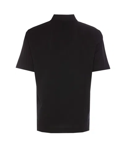 Givenchy Black Polo Shirt In Cotton In Black