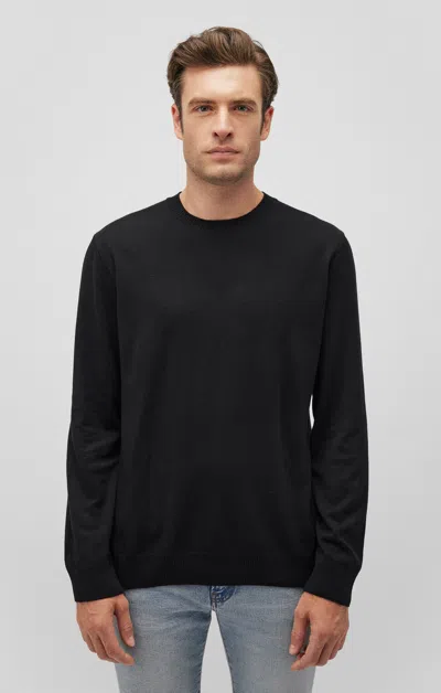Mavi Crew Neck Sweater In Black In Black