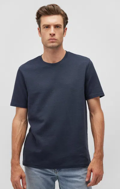 Mavi Short Sleeve T-shirt In Collegiate Blue In Dark Blue