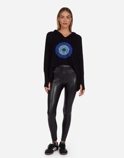 Lauren Moshi Wilma Butterfly Evil Eye In Black