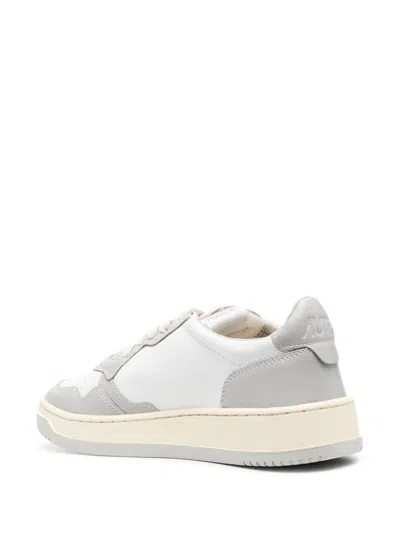 Shop Autry Medalist Low Leather Sneakers