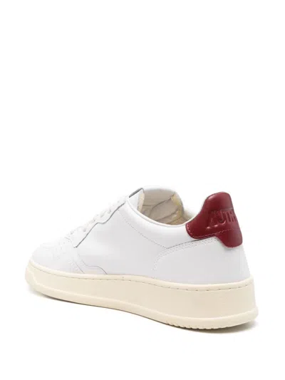 Shop Autry Medalist Low Leather Sneakers