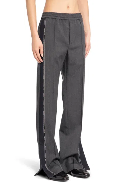 Shop Gucci Man Grey Trousers