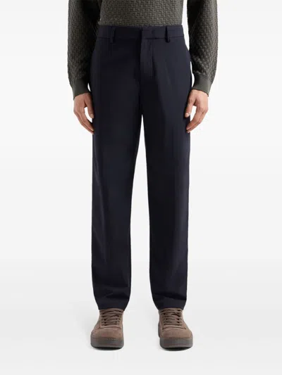 Shop Emporio Armani Capsule Chino Trousers