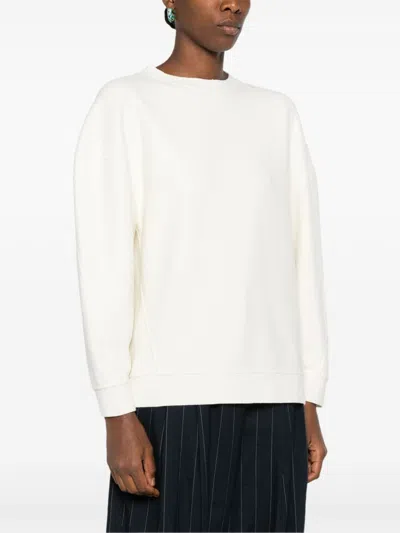 Max Mara Logo Embroidered Crewneck Jumper