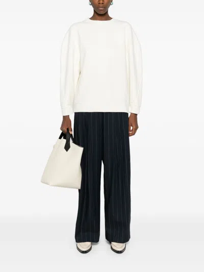 Max Mara Logo Embroidered Crewneck Jumper