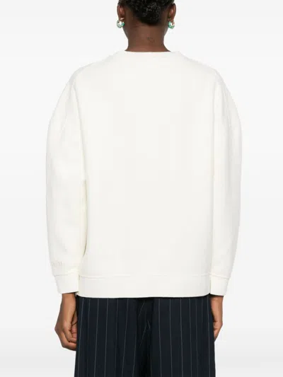 Max Mara Logo Embroidered Crewneck Jumper