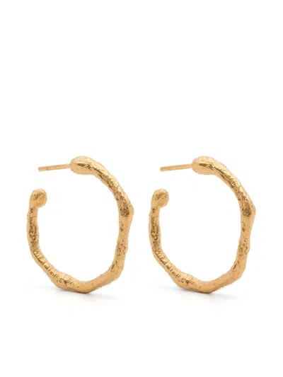 Forte Forte Hoop Sculpture Earrings