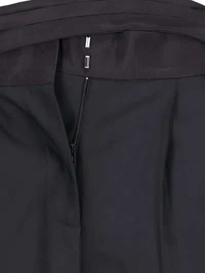Eudon Choi 'leslie' Straight Pants In Black