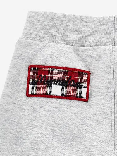 Monnalisa Baby Girls Heart Joggers In Grey