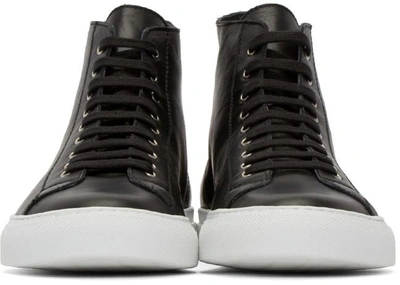 Shop Common Projects Black Tournament High-top Sneakers
