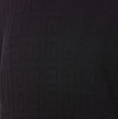 Givenchy Embroidered Logo Wool Sweater In Black