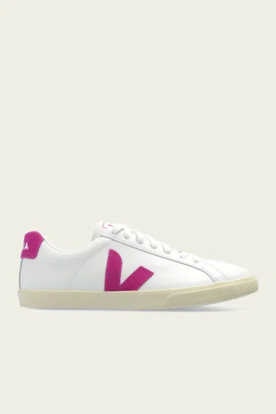 Veja Esplar Bicolor Leather Low-top Sneakers