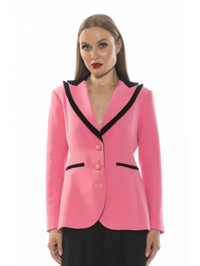 Alexia Admor Reiss Blazer In Pink