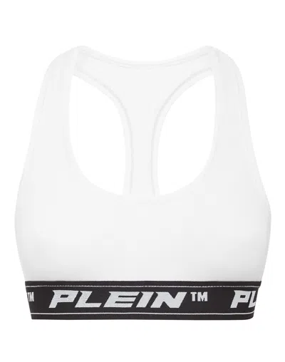 Philipp Plein Bra In White