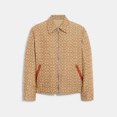COACH OUTLET HERITAGE REVERSIBLE JACKET 